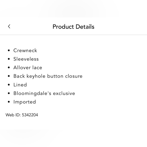 AQUA Bloomingdale’s Paisley Lace Top Work Date Night Blouse 🖤 - Picture 10 of 11